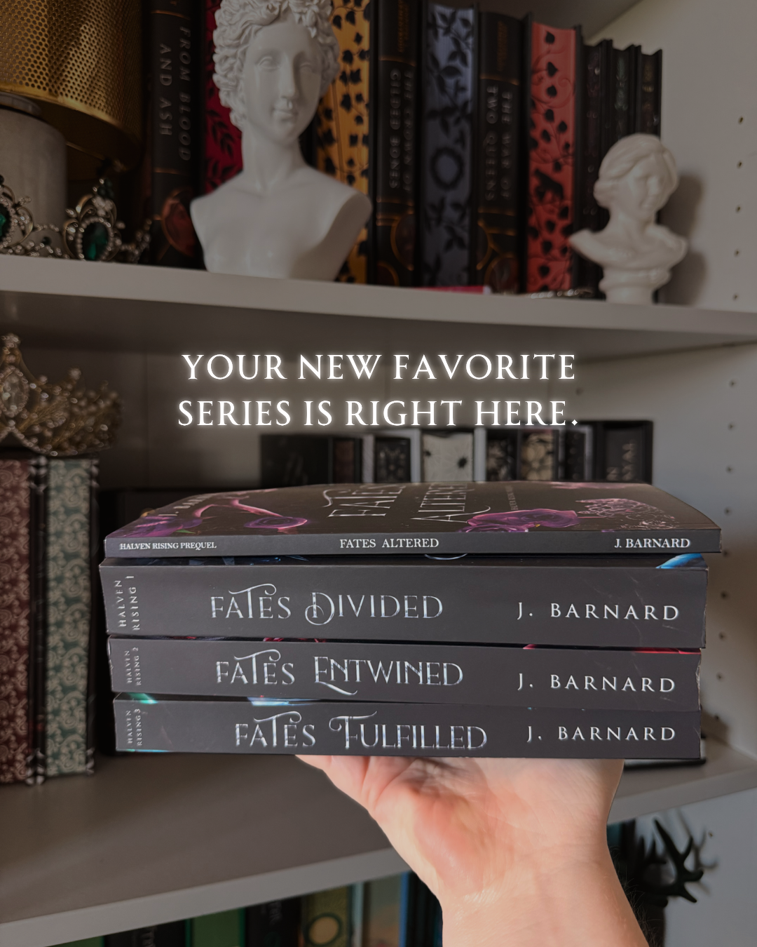 Romantasy Paperback Bundle -- Halven Rising Series