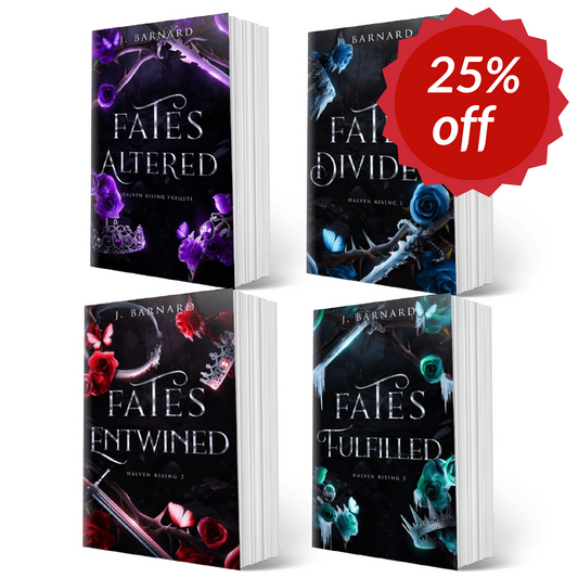 Romantasy Paperback Bundle -- Halven Rising Series
