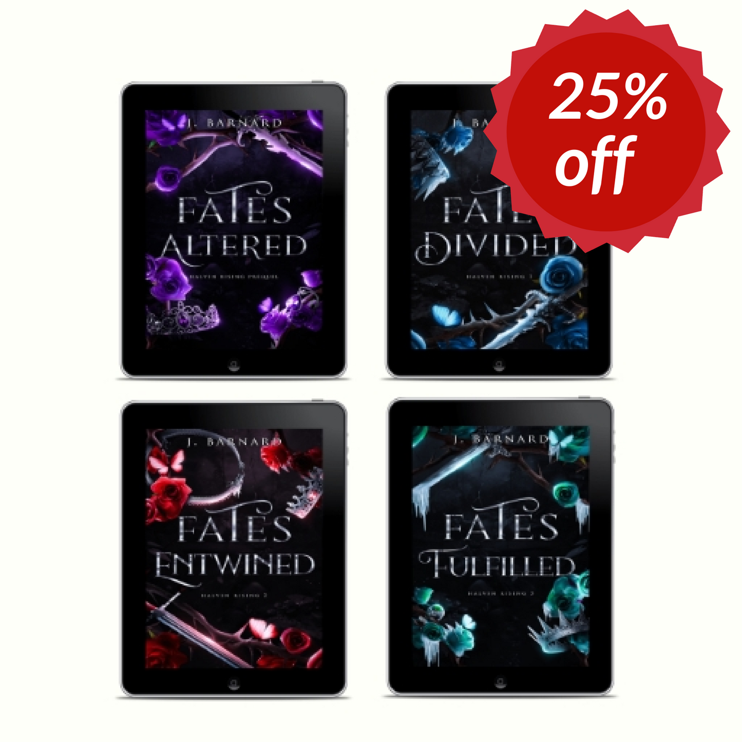 Romantasy eBook Bundle -- Halven Rising Series